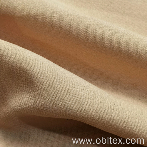 OBL22-C-063 Polyester Imitation Linen For Dress